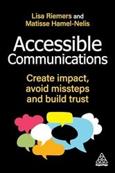 Book cover of Accessible Communications by Lisa Riemers