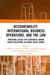 Book cover of Accountability, International Business Operations and the Law by Liesbeth Enneking