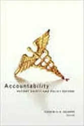 Book cover of Accountability by Virginia A. Sharpe