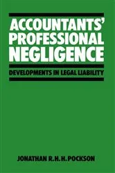 Book cover of Accountantsâ€™ Professional Negligence by Unknown
