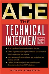 Book cover of Ace the Technical Interview by Michael Rothstein
