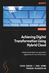 Book cover of Achieving Digital Transformation Using Hybrid Cloud by Vikas Grover