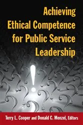 Book cover of Achieving Ethical Competence for Public Service Leadership by Unknown