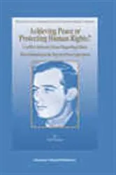 Book cover of Achieving Peace or Protecting Human Rights? by Gro  Nystuen