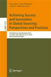 Book cover of Achieving Success and Innovation in Global Sourcing: Perspectives and Practices by Ilan Oshri