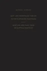Book cover of Acht- und Neunstellige Tabellen zu den Elliptischen Funktionen / Eight and Nine Place Tables of Elliptical Functions by Max Schuler