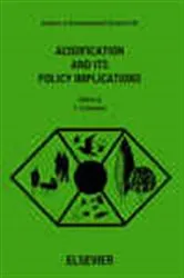 Book cover of Acidification and its Policy Implications by T. Schneider