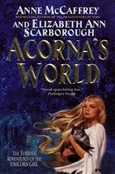 Book cover of Acorna's World by Anne McCaffrey