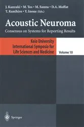 Book cover of Acoustic Neuroma by J. Kanzaki