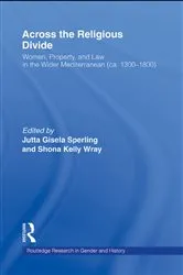 Book cover of Across the Religious Divide by Jutta Sperling