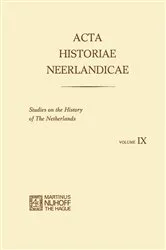 Book cover of Acta Historiae Neerlandicae IX by R. Baetens