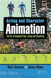 Book cover of Acting and Character Animation by Rolf Giesen
