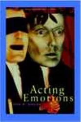 Book cover of Acting Emotions by Elly Konijn