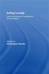 Book cover of Acting Locally by Christopher Rootes