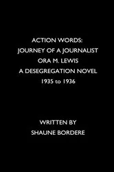 Book cover of Action Words by Shaune Estelle Bordere