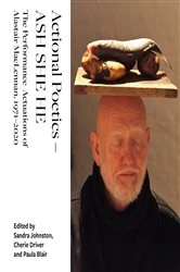 Book cover of Actional Poetics – ASH SHE HE by Sandra Johnston