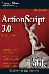 Book cover of ActionScript 3.0 Bible (2nd ed.) by Roger Braunstein