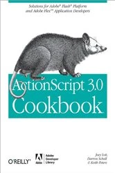 Book cover of ActionScript 3.0 Cookbook by Joey Lott