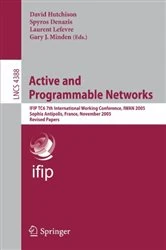 Book cover of Active and Programmable Networks by David Hutchison