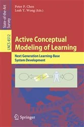 Book cover of Active Conceptual Modeling of Learning by Peter P. Chen