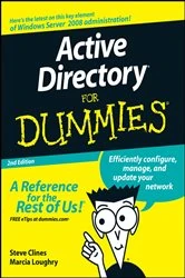 Book cover of Active Directory For Dummies (2nd ed.) by Steve Clines
