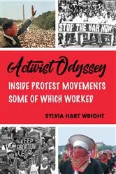 Book cover of Activist Odyssey by Sylvia Hart Wright