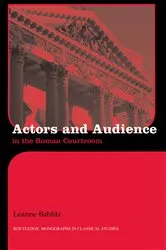 Book cover of Actors and Audience in the Roman Courtroom by Leanna Bablitz