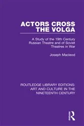 Book cover of Actors Cross the Volga by Joseph Macleod
