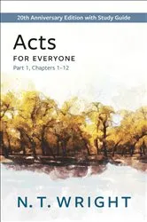 Book cover of Acts for Everyone, Part 1 by N.T. Wright