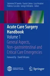Book cover of Acute Care Surgery Handbook by Salomone Di Saverio