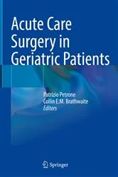 Book cover of Acute Care Surgery in Geriatric Patients by Patrizio Petrone