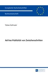 Book cover of Ad-hoc-Publizitaet von Zwischenschritten by Unknown