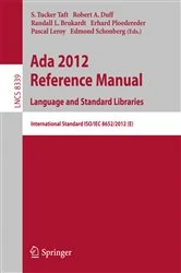 Book cover of Ada 2012 Reference Manual. Language and Standard Libraries by S. Tucker Taft