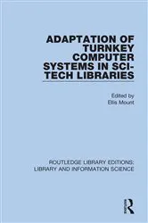 Book cover of Adaptation of Turnkey Computer Systems in Sci-Tech Libraries by Ellis Mount