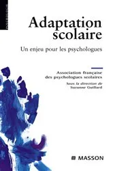 Book cover of Adaptation scolaire by Association Française des Psychologues de l'Education Nation