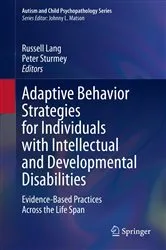 Book cover of Adaptive Behavior Strategies for Individuals with Intellectual and Developmental Disabilities by Russell Lang