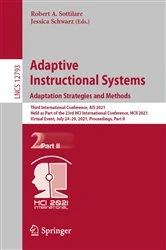 Book cover of Adaptive Instructional Systems. Adaptation Strategies and Methods by Robert A. Sottilare