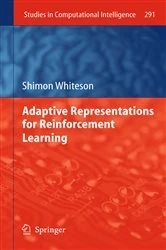Book cover of Adaptive Representations for Reinforcement Learning by Shimon Whiteson