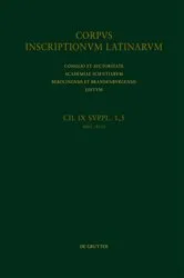 Book cover of Addenda et corrigenda (CIL IX 9005–9133). Indices. by Marco Buonocore