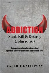 Book cover of Addiction Steal, Kill & Destroy by Valerie Galloway