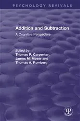 Book cover of Addition and Subtraction by Thomas P. Carpenter