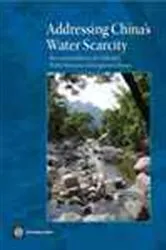 Book cover of Addressing China's Water Scarcity by Jian Xie