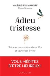 Book cover of Adieu tristesse by Valérie Roumanoff