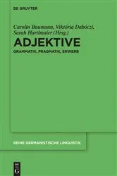 Book cover of Adjektive by Unknown