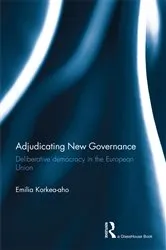 Book cover of Adjudicating New Governance by Unknown