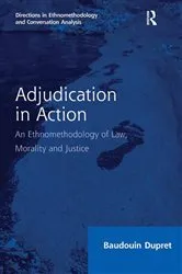 Book cover of Adjudication in Action by Unknown