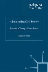 Book cover of Administering Civil Society by M. Neocleous