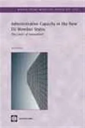 Book cover of Administrative Capacity in the New EU Member States by Tony Verheijen