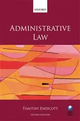 Book cover of Administrative Law (2nd ed.) by Timothy Endicott