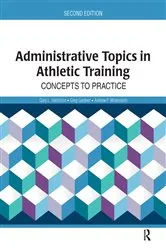 Book cover of Administrative Topics in Athletic Training (2nd ed.) by Gary Harrelson